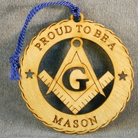 Mason Ornament - Click Image to Close